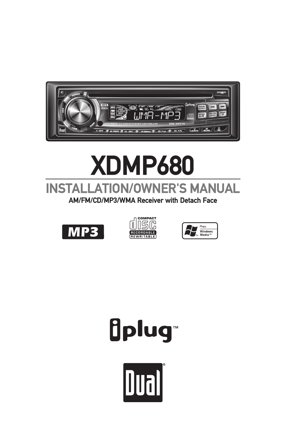 Dual IPLUG XDMP680 User Manual | 20 pages