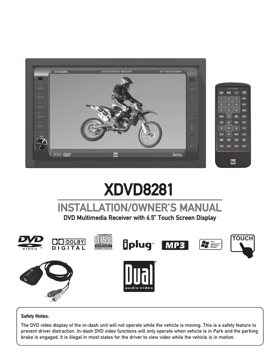 Dual XDVD8281 User Manual | 60 pages