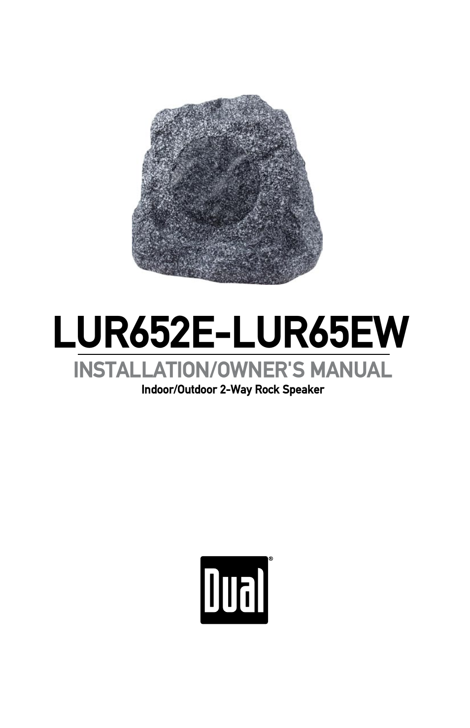 Dual LUR65EW User Manual | 8 pages