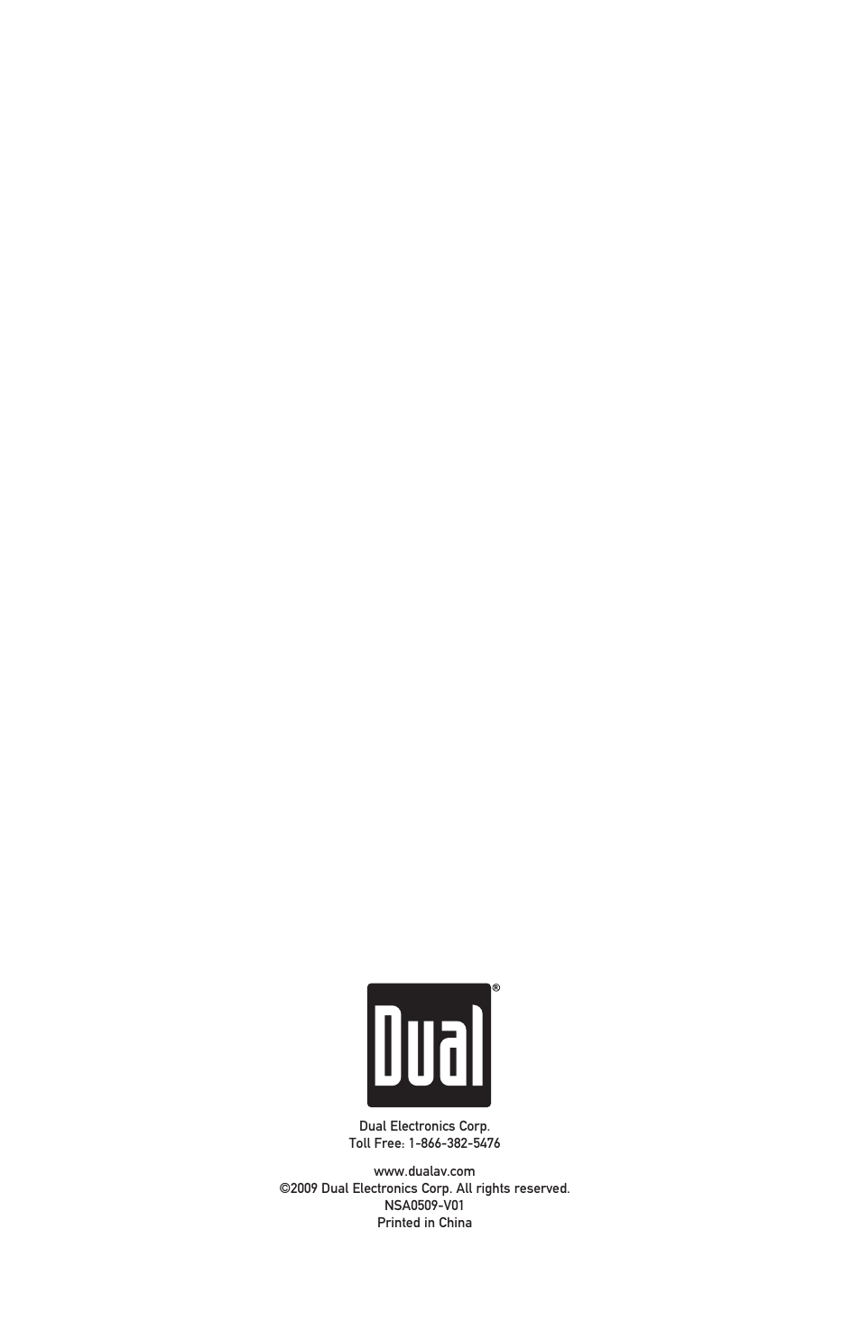 Dual LUR66E User Manual | Page 8 / 8