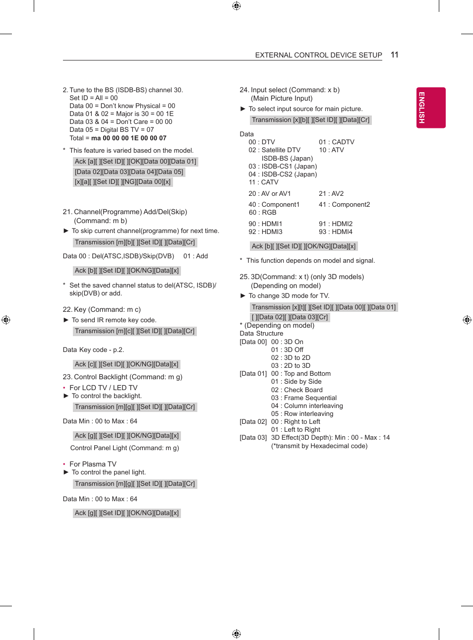 P.11) | LG Objet Collection Pose 48" 4K HDR Smart OLED TV User Manual | Page 27 / 29