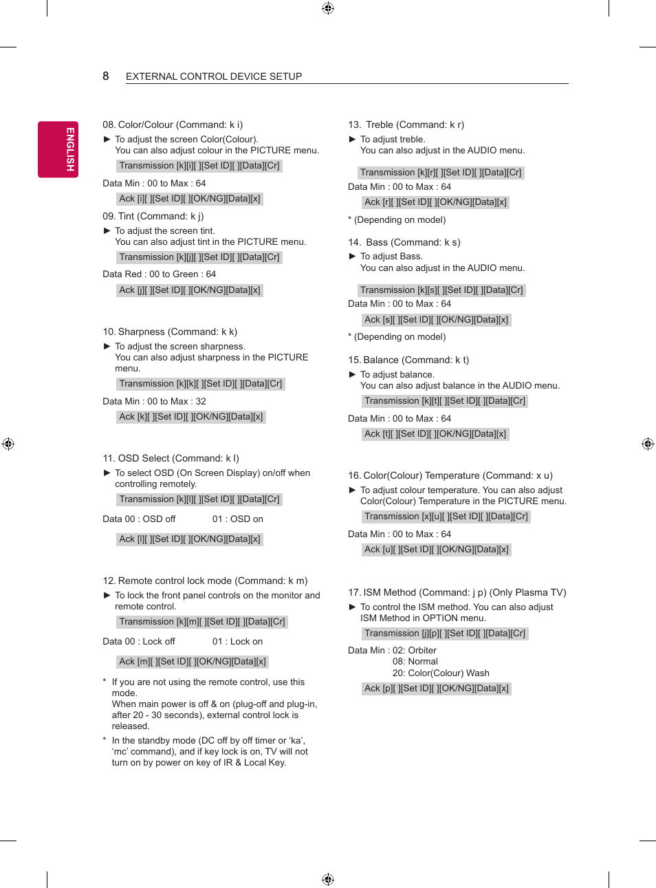 P.8) | LG UQ7590PUD 86" 4K HDR Smart LED TV User Manual | Page 31 / 36