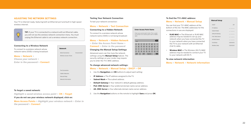 Vizio V-Series 43" 4K HDR Smart LED TV User Manual | Page 22 / 49