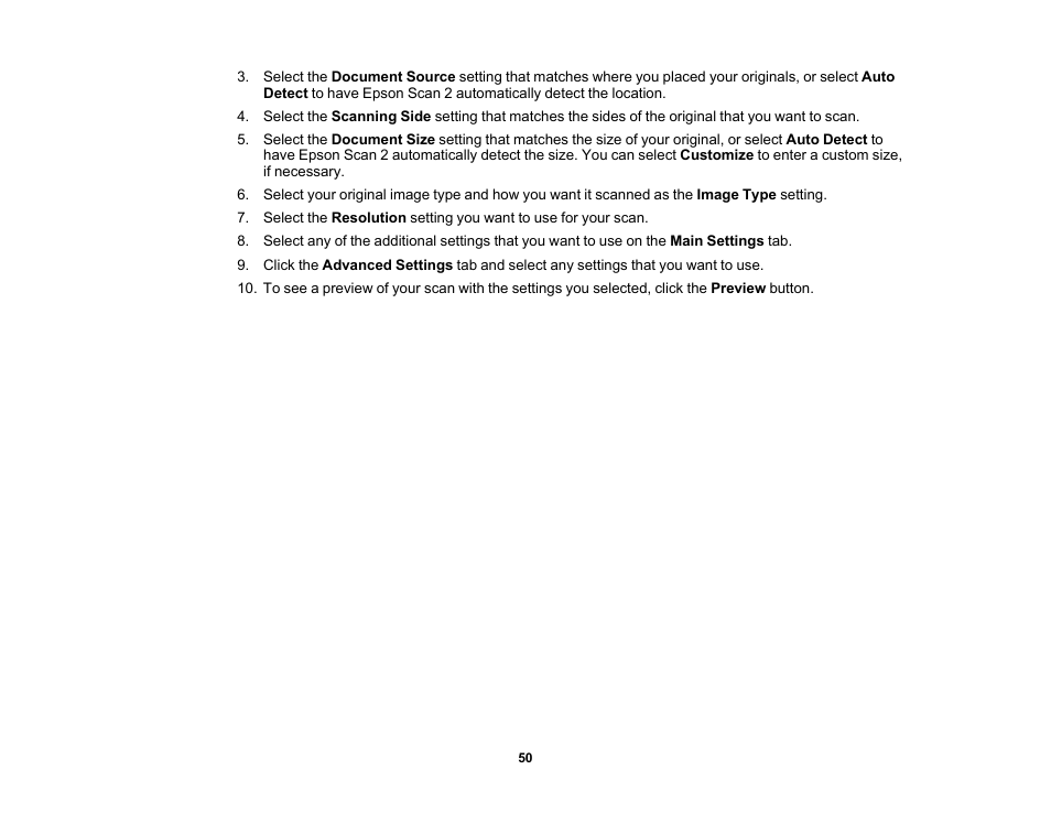 Epson DS-1630 Flatbed Color Document Scanner User Manual | Page 50 / 115