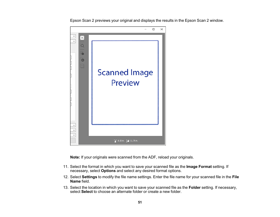Epson DS-1630 Flatbed Color Document Scanner User Manual | Page 51 / 115