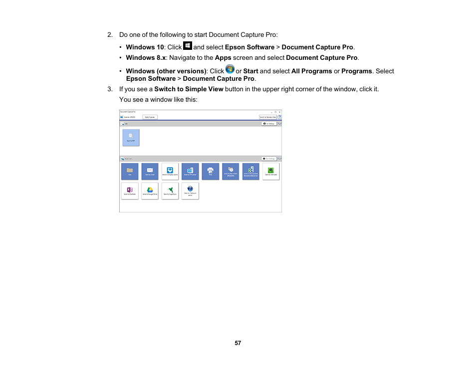 Epson DS-1630 Flatbed Color Document Scanner User Manual | Page 57 / 115