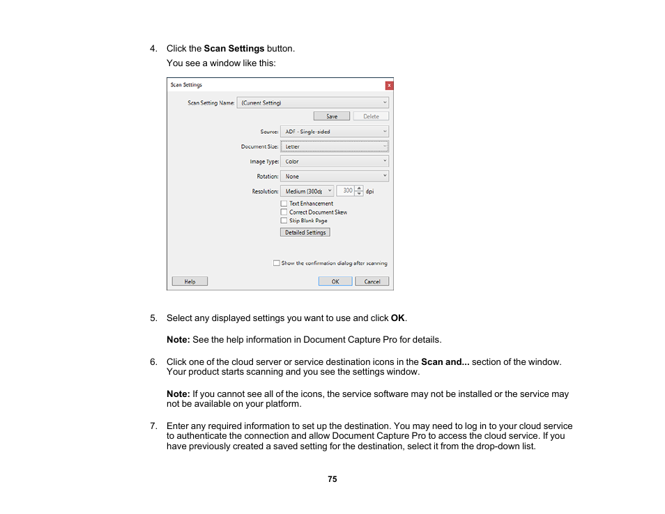 Epson DS-1630 Flatbed Color Document Scanner User Manual | Page 75 / 115