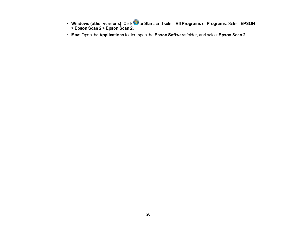 Epson WorkForce DS-6500 Document Scanner User Manual | Page 26 / 95
