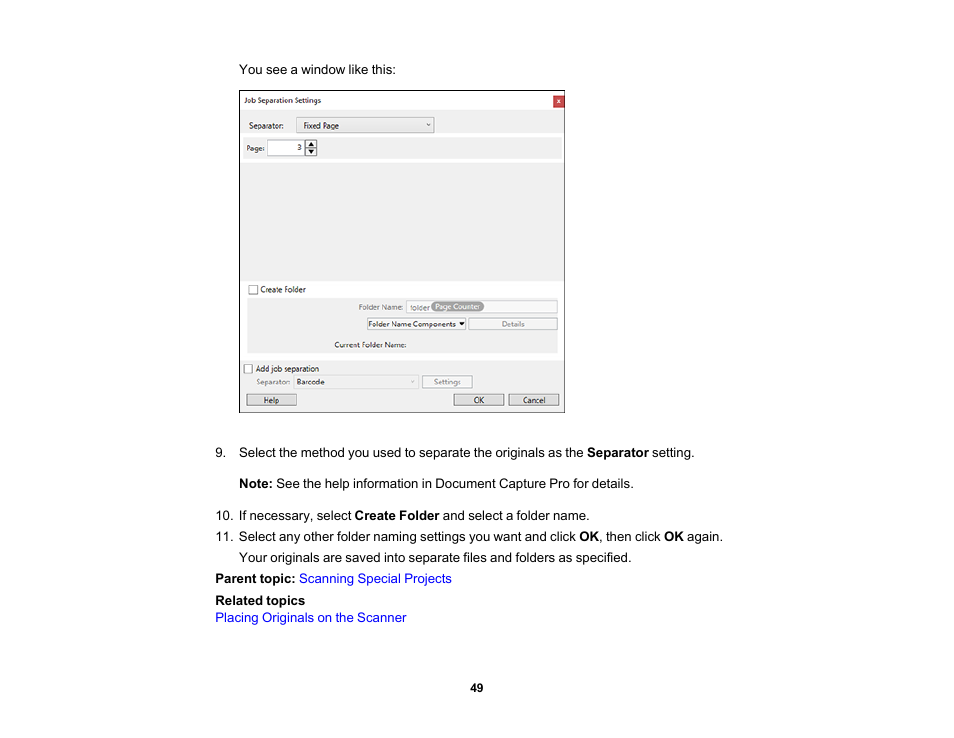 Epson WorkForce DS-6500 Document Scanner User Manual | Page 49 / 95