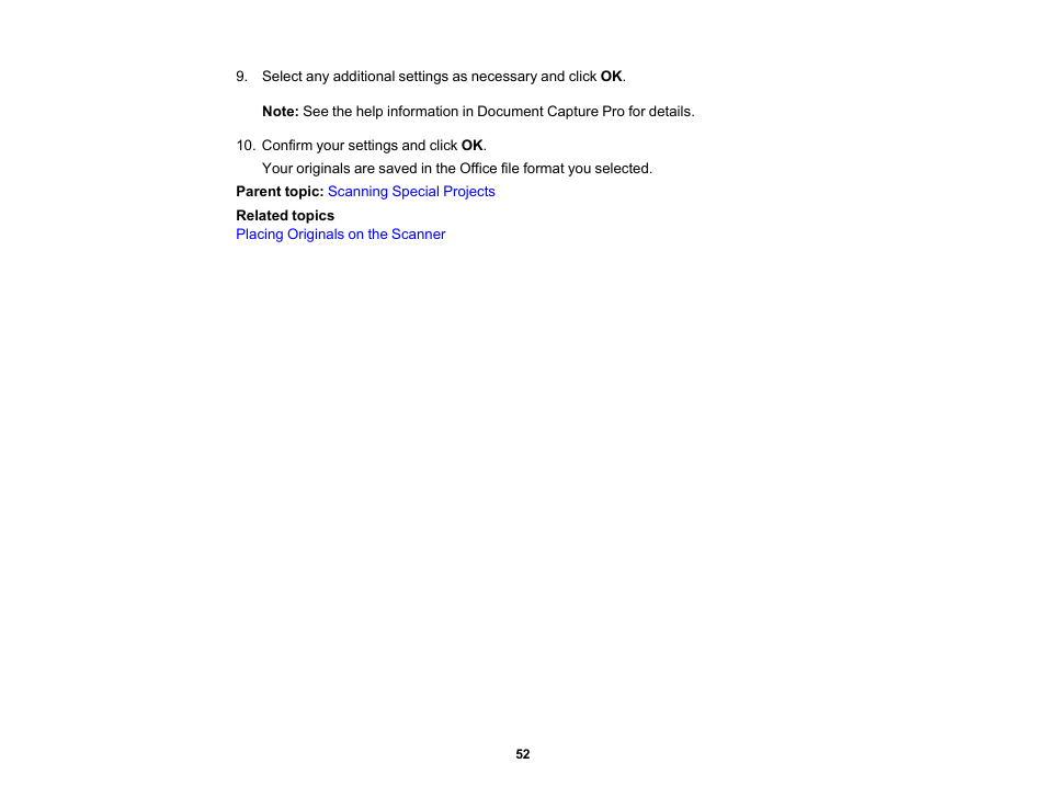 Epson WorkForce DS-6500 Document Scanner User Manual | Page 52 / 95