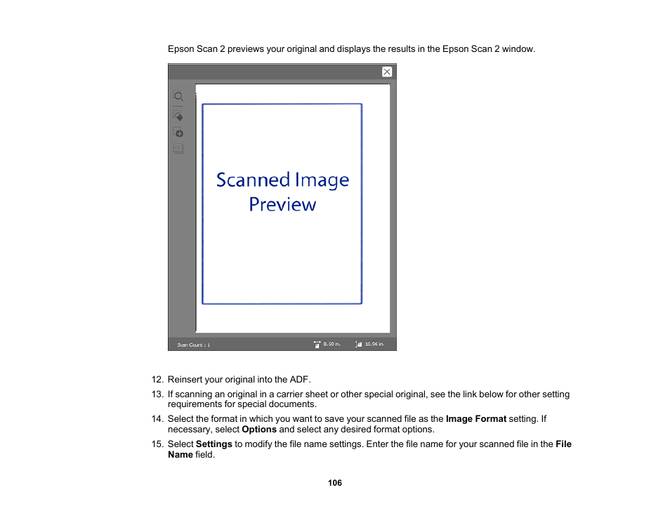 Epson DS-32000 Large-Format Document Scanner User Manual | Page 106 / 172