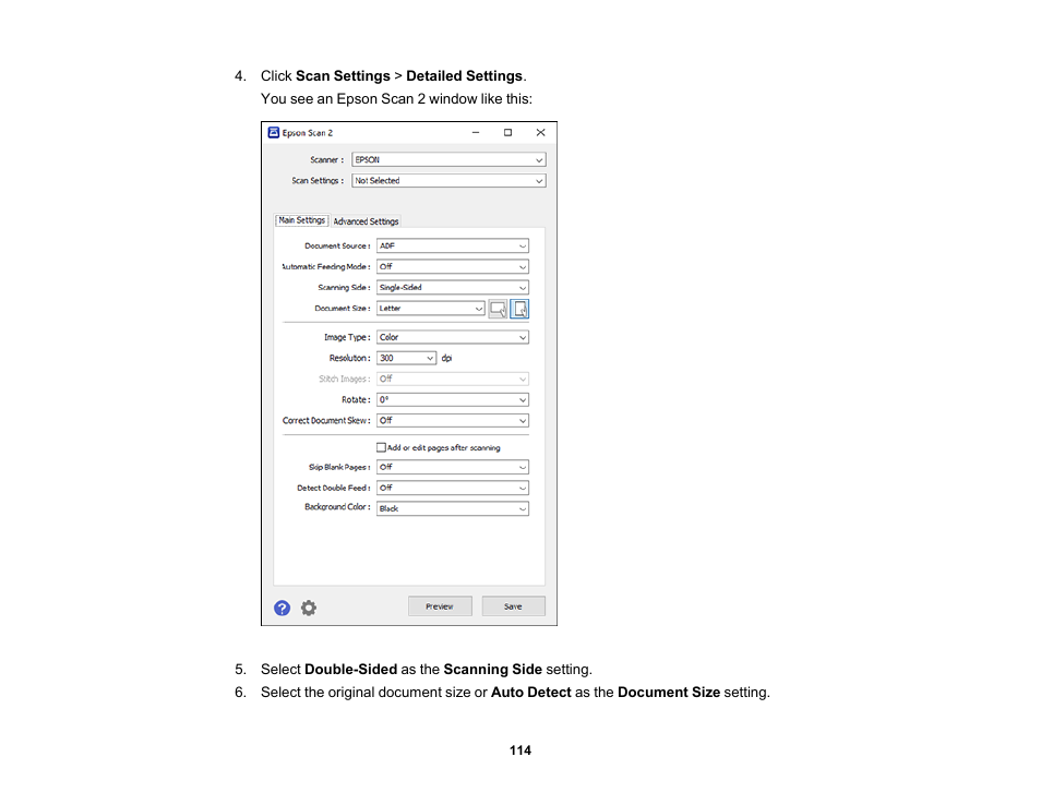 Epson DS-32000 Large-Format Document Scanner User Manual | Page 114 / 172