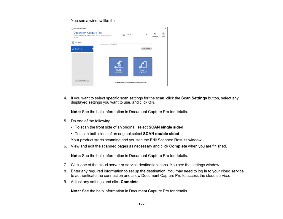 Epson DS-32000 Large-Format Document Scanner User Manual | Page 122 / 172