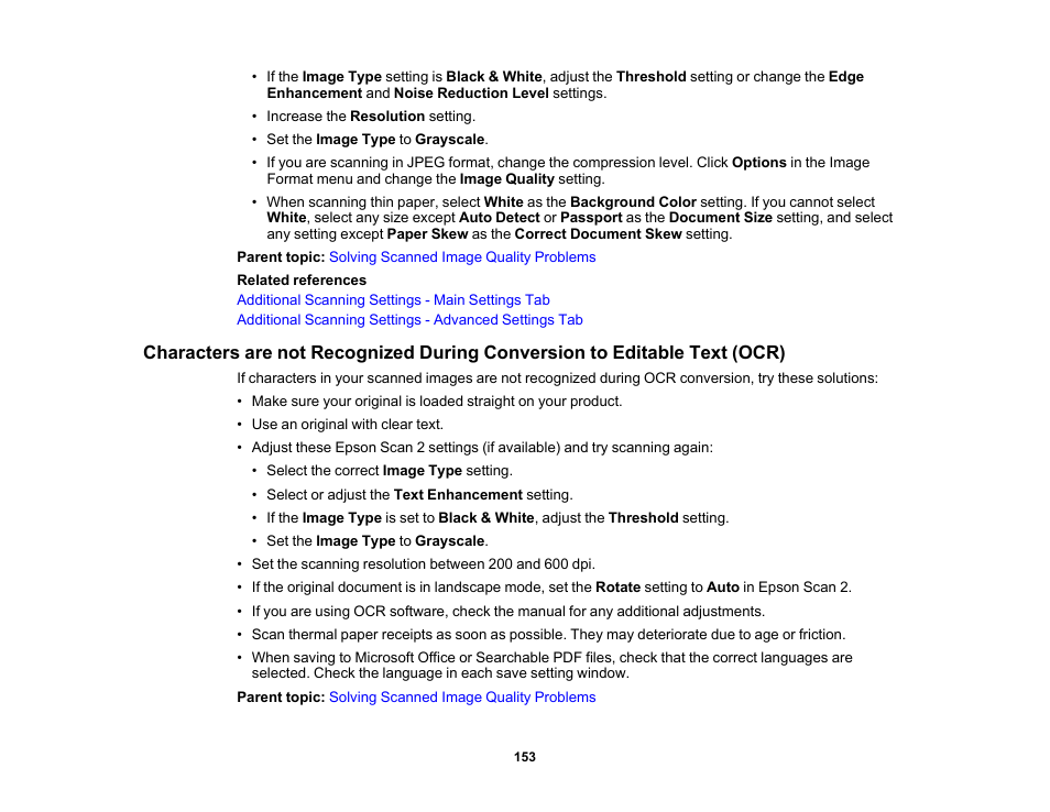 Epson DS-32000 Large-Format Document Scanner User Manual | Page 153 / 172