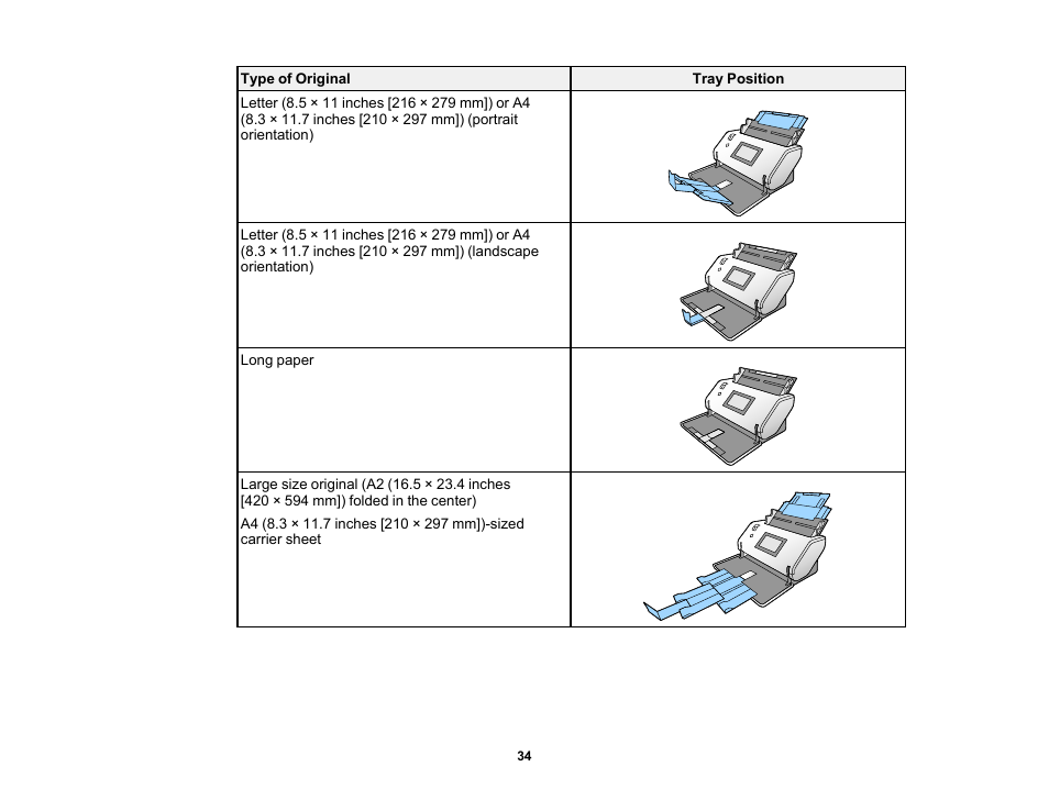 Epson DS-32000 Large-Format Document Scanner User Manual | Page 34 / 172