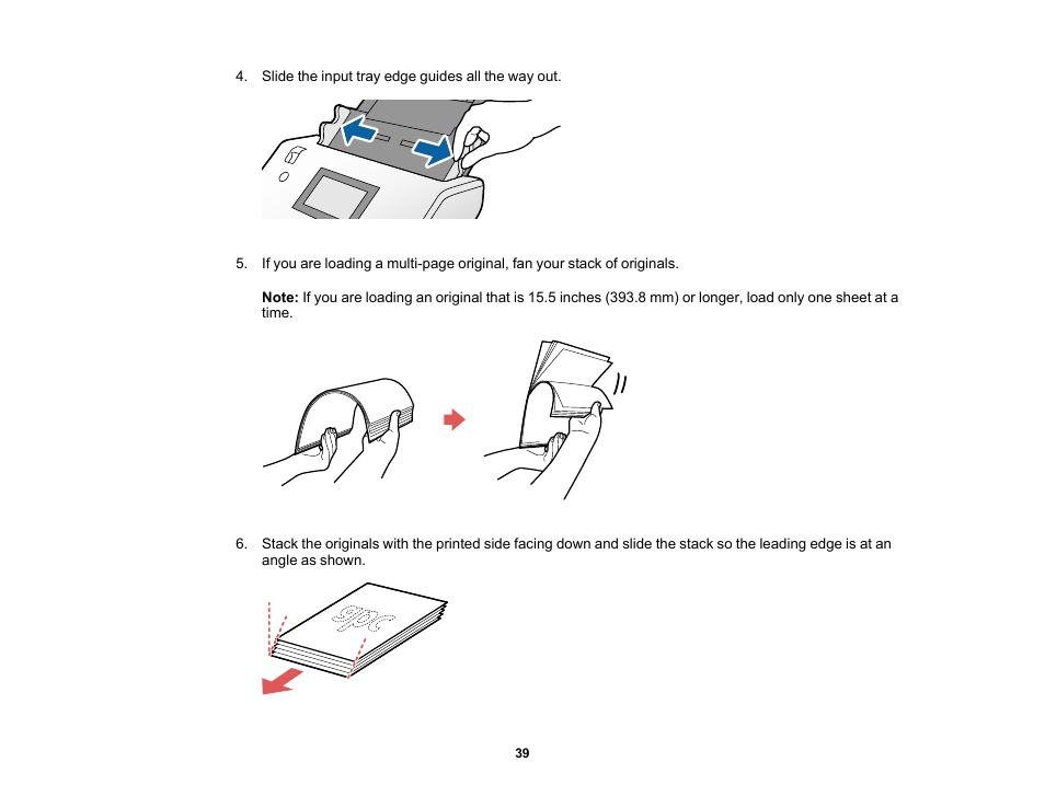 Epson DS-32000 Large-Format Document Scanner User Manual | Page 39 / 172