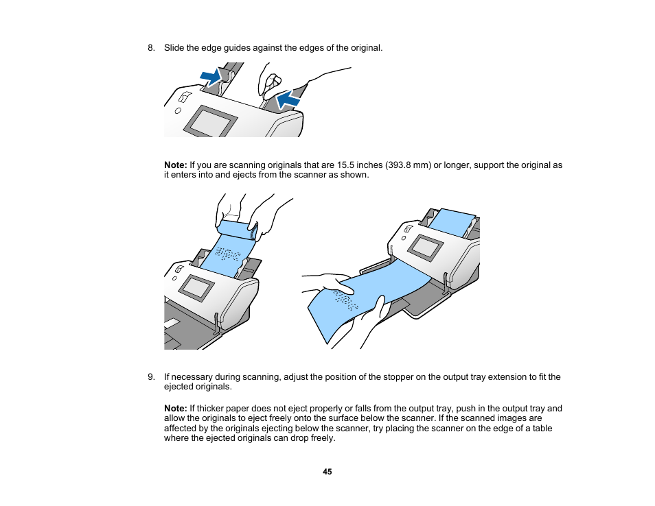 Epson DS-32000 Large-Format Document Scanner User Manual | Page 45 / 172