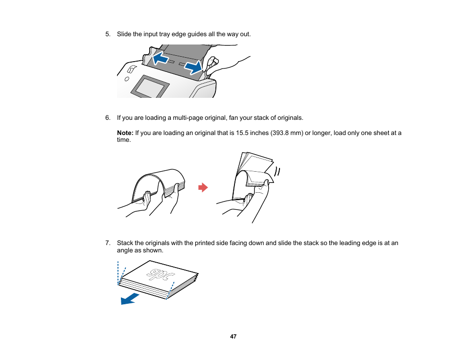 Epson DS-32000 Large-Format Document Scanner User Manual | Page 47 / 172