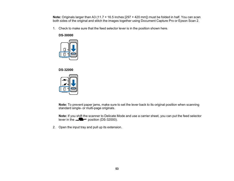 Epson DS-32000 Large-Format Document Scanner User Manual | Page 53 / 172