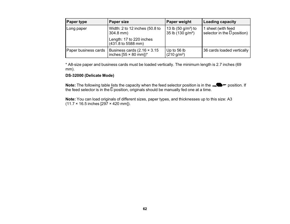 Epson DS-32000 Large-Format Document Scanner User Manual | Page 62 / 172