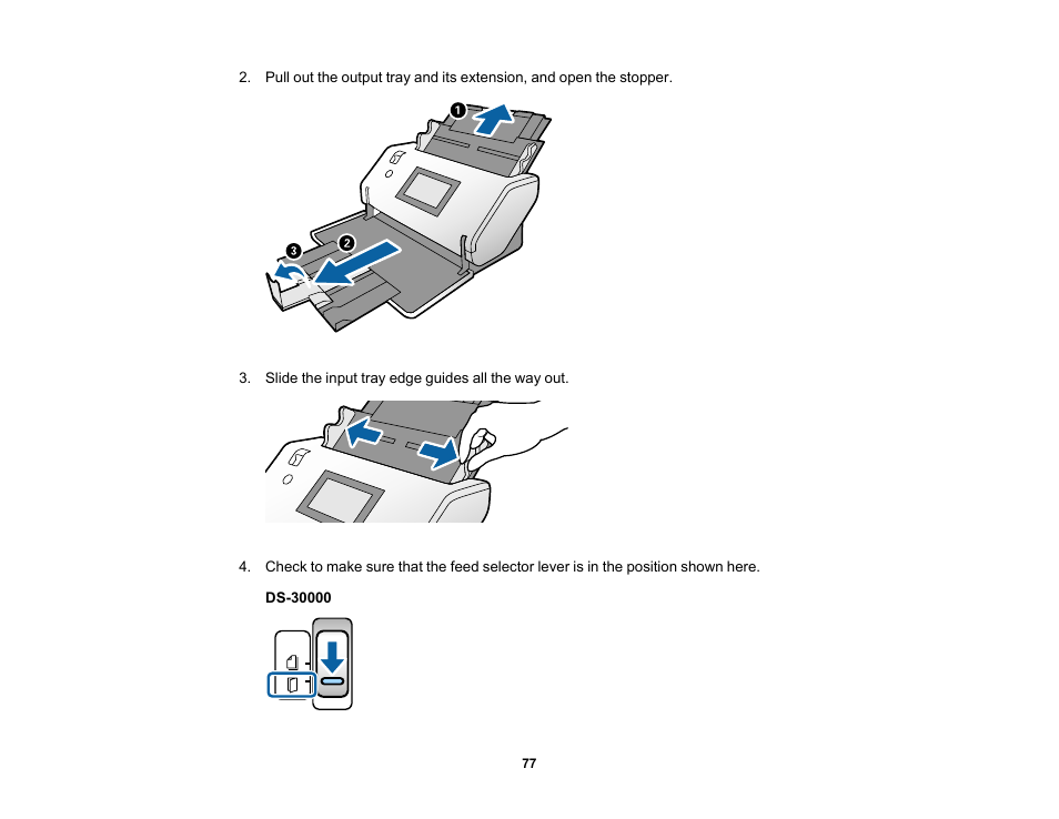 Epson DS-32000 Large-Format Document Scanner User Manual | Page 77 / 172