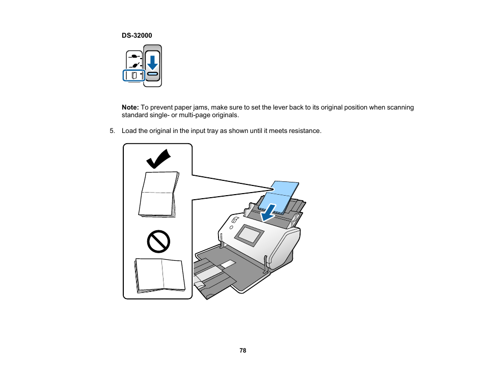 Epson DS-32000 Large-Format Document Scanner User Manual | Page 78 / 172