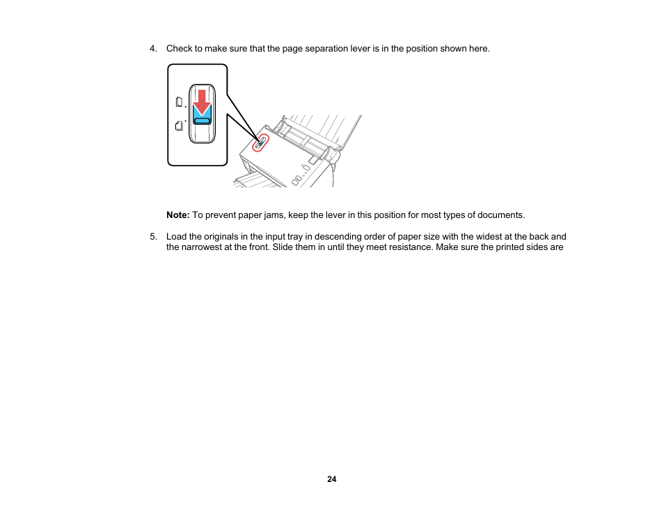 Epson WorkForce DS-410 Document Scanner User Manual | Page 24 / 128