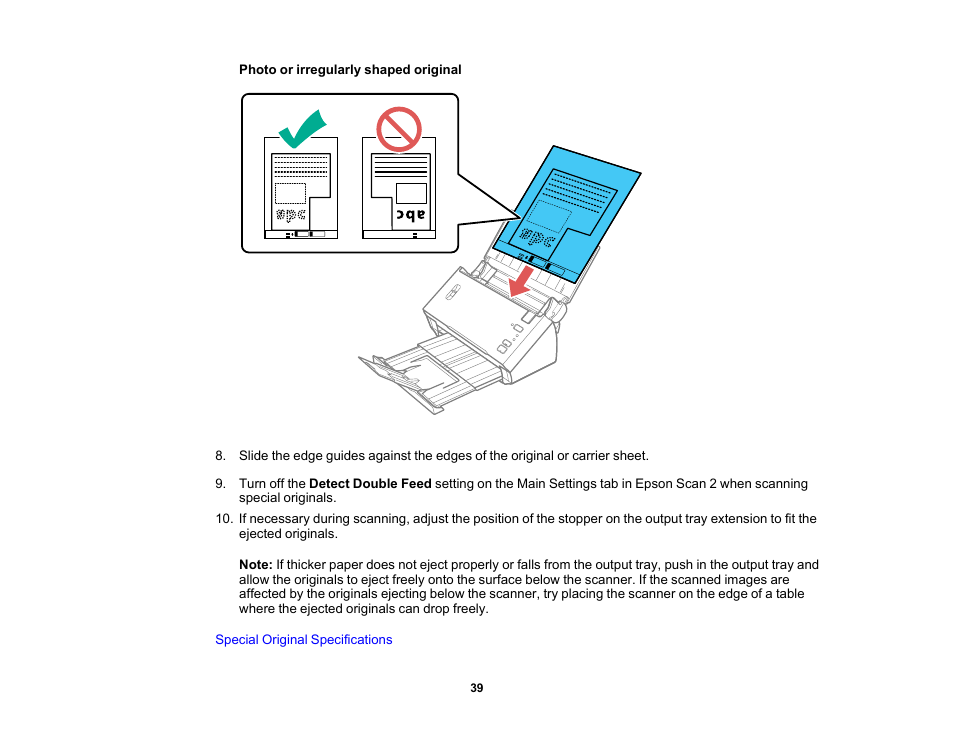 Epson WorkForce DS-410 Document Scanner User Manual | Page 39 / 128