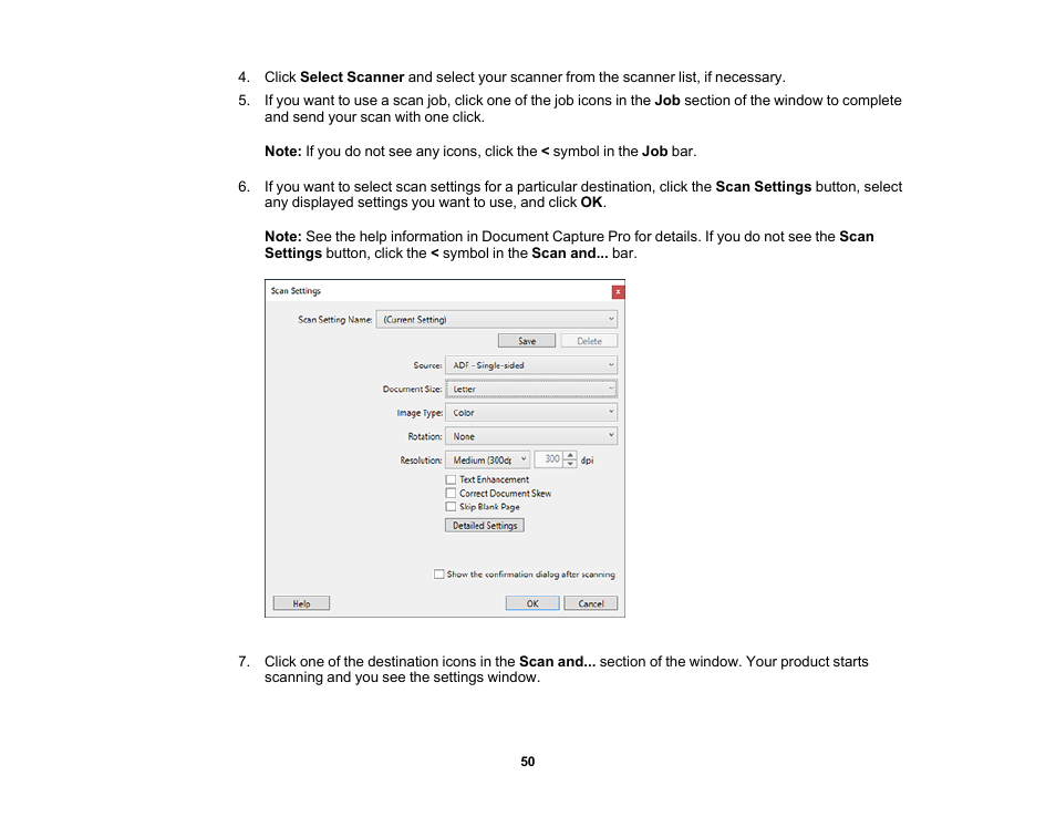 Epson WorkForce DS-410 Document Scanner User Manual | Page 50 / 128