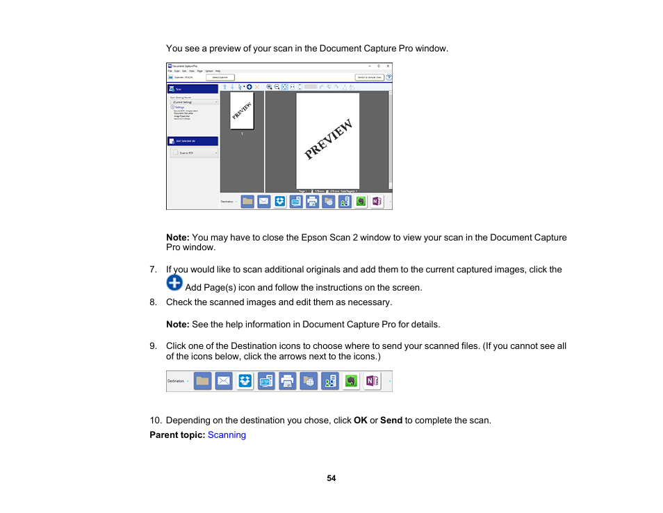 Epson WorkForce DS-410 Document Scanner User Manual | Page 54 / 128