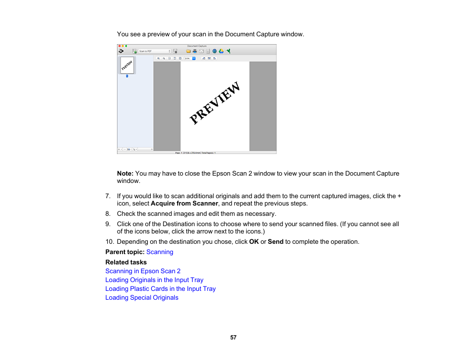 Epson WorkForce DS-410 Document Scanner User Manual | Page 57 / 128