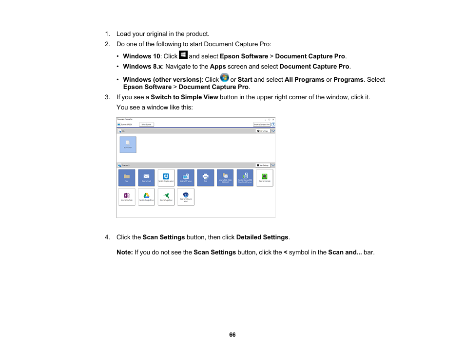 Epson WorkForce DS-410 Document Scanner User Manual | Page 66 / 128