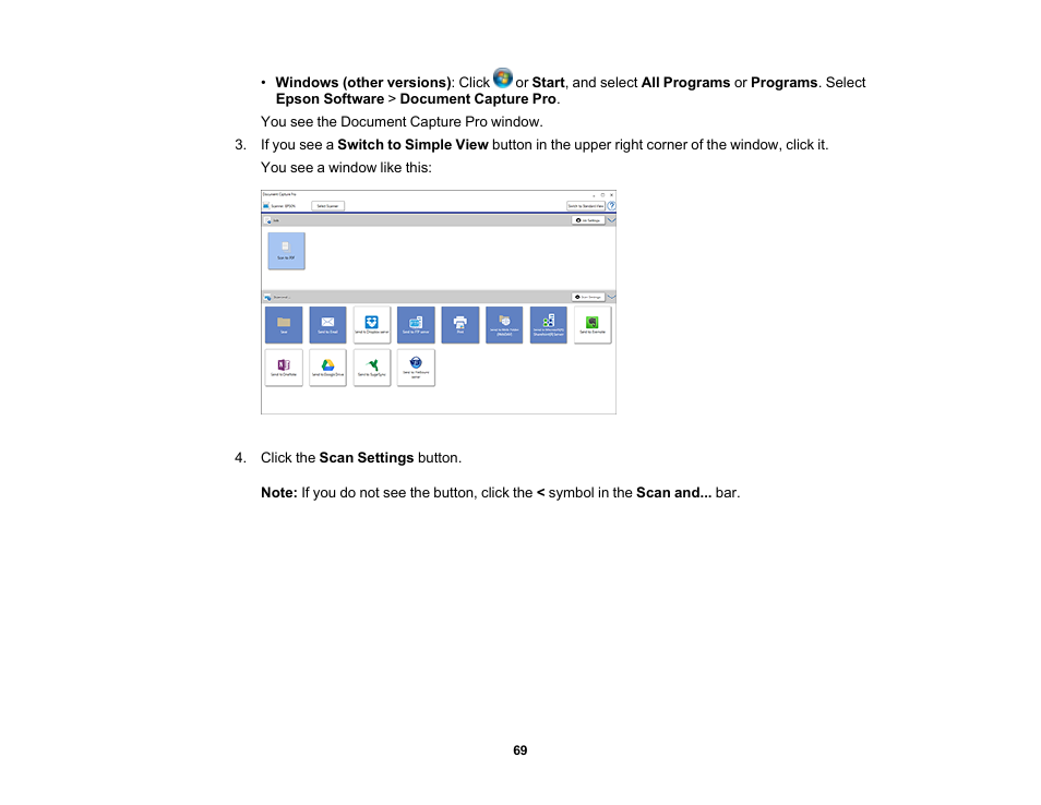 Epson WorkForce DS-410 Document Scanner User Manual | Page 69 / 128