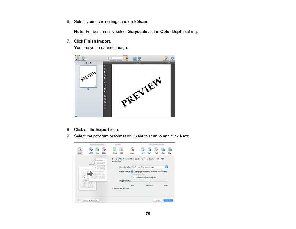 Epson WorkForce DS-410 Document Scanner User Manual | Page 76 / 128