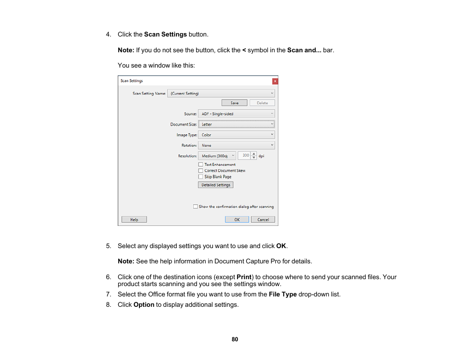 Epson WorkForce DS-410 Document Scanner User Manual | Page 80 / 128