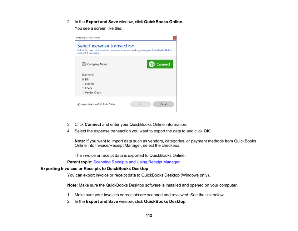 Epson ES-580W Wireless Duplex Document Scanner User Manual | Page 112 / 183