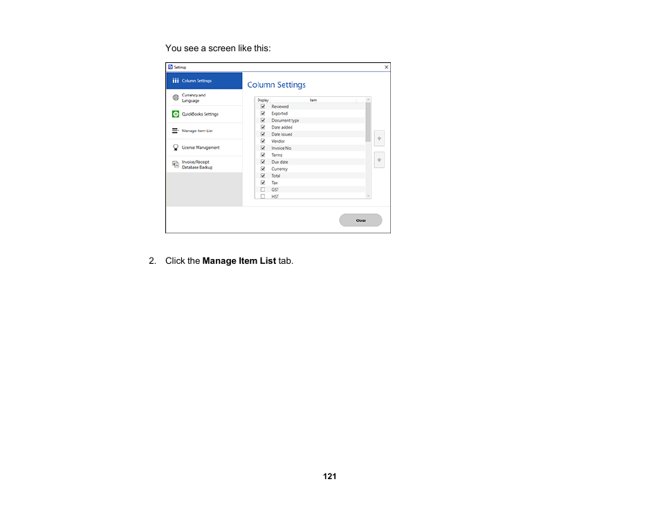 Epson ES-580W Wireless Duplex Document Scanner User Manual | Page 121 / 183