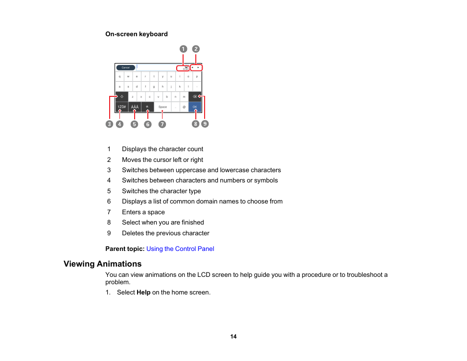 Viewing animations | Epson ES-580W Wireless Duplex Document Scanner User Manual | Page 14 / 183