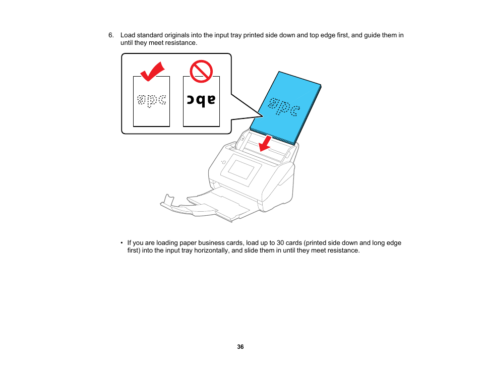 Epson ES-580W Wireless Duplex Document Scanner User Manual | Page 36 / 183