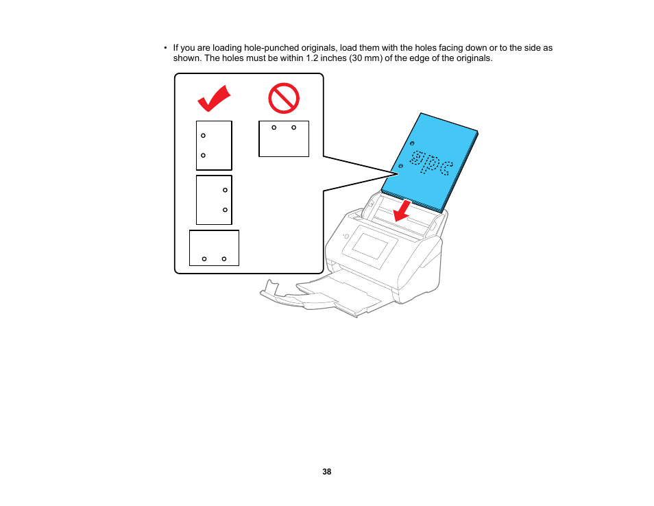 Epson ES-580W Wireless Duplex Document Scanner User Manual | Page 38 / 183