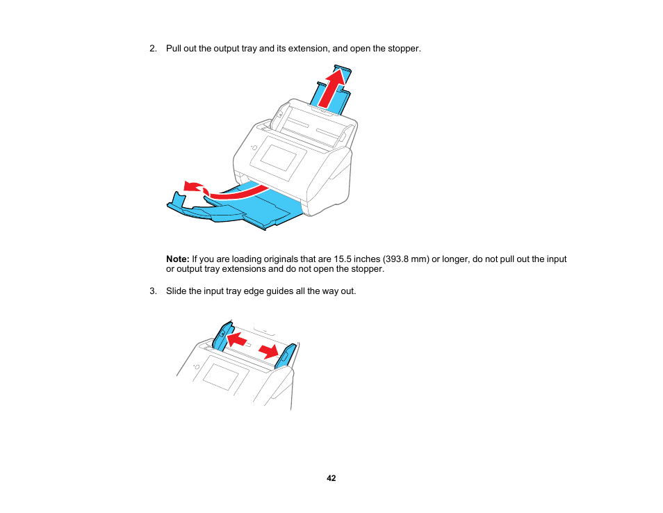 Epson ES-580W Wireless Duplex Document Scanner User Manual | Page 42 / 183