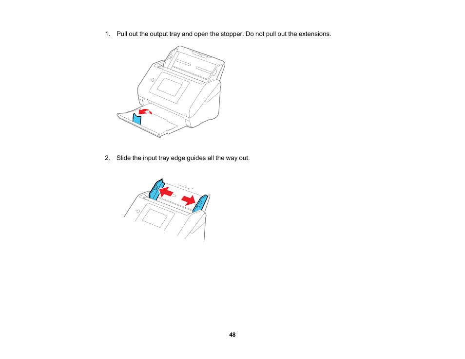 Epson ES-580W Wireless Duplex Document Scanner User Manual | Page 48 / 183