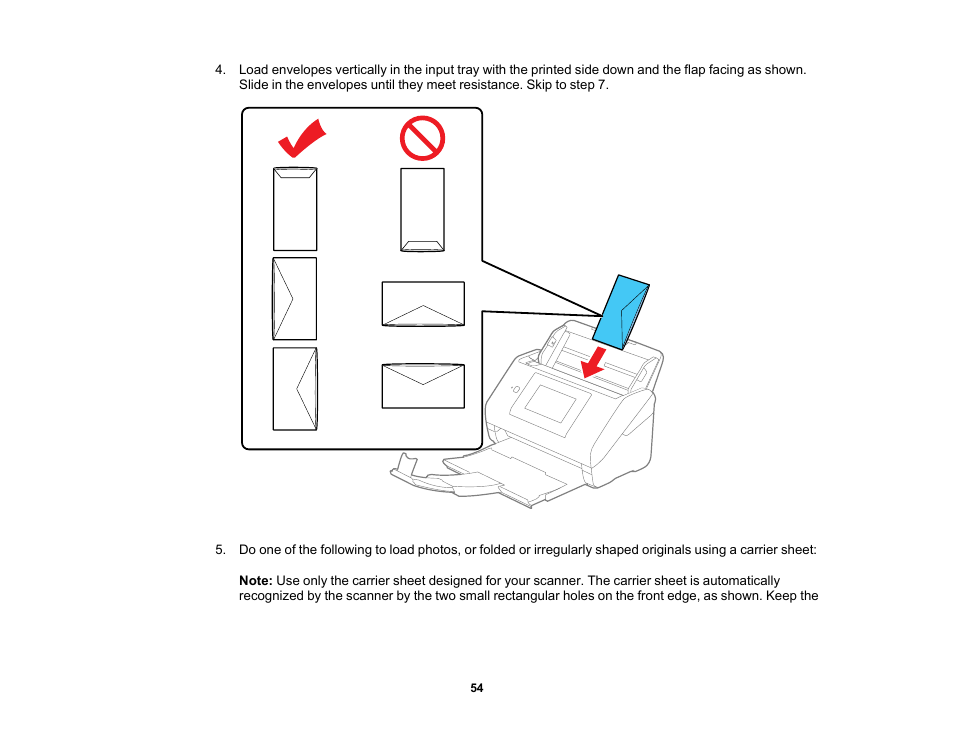 Epson ES-580W Wireless Duplex Document Scanner User Manual | Page 54 / 183