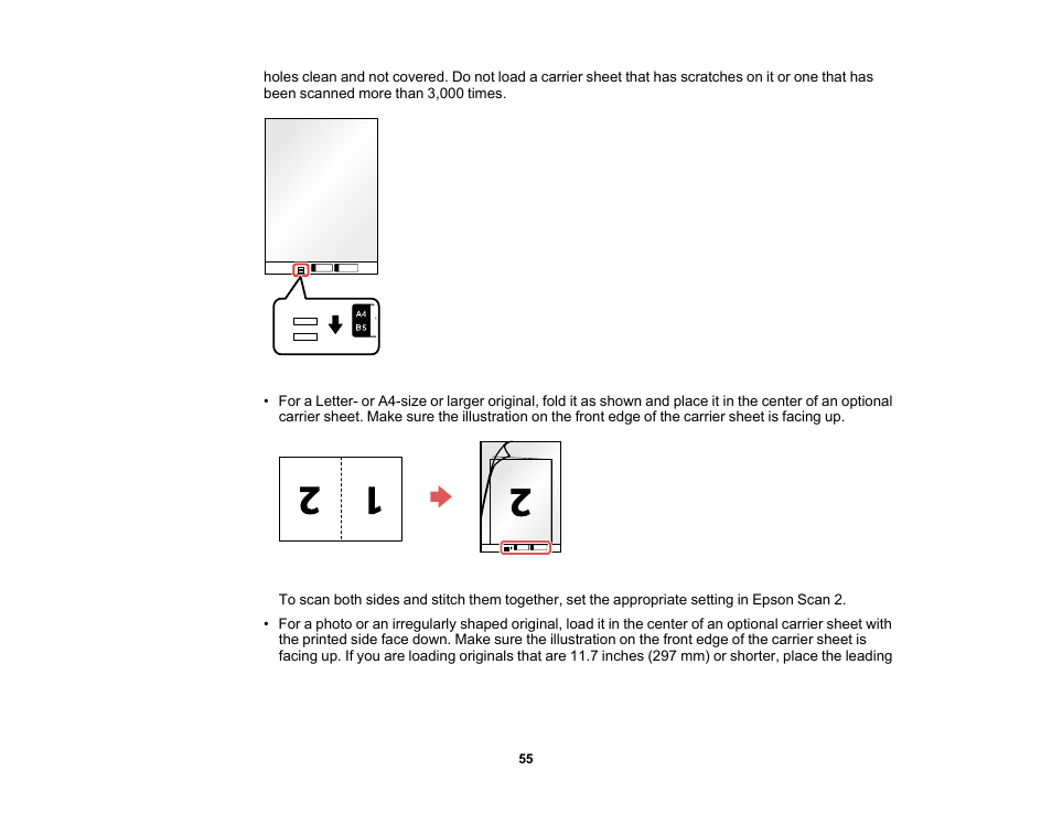 Epson ES-580W Wireless Duplex Document Scanner User Manual | Page 55 / 183