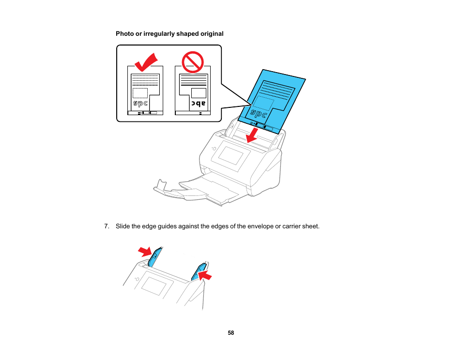 Epson ES-580W Wireless Duplex Document Scanner User Manual | Page 58 / 183