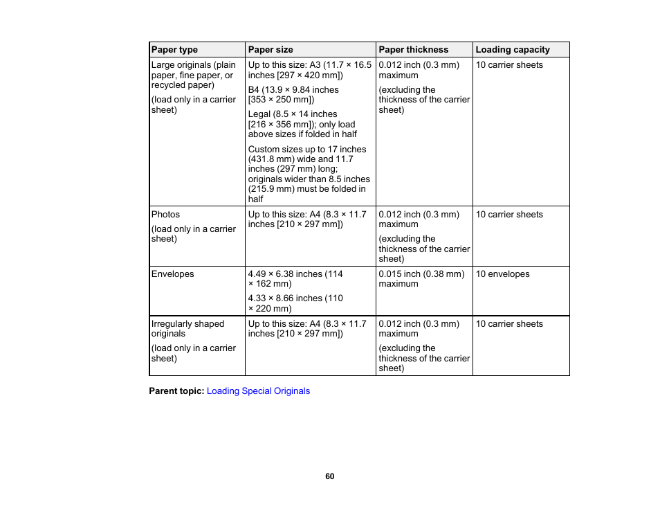 Epson ES-580W Wireless Duplex Document Scanner User Manual | Page 60 / 183