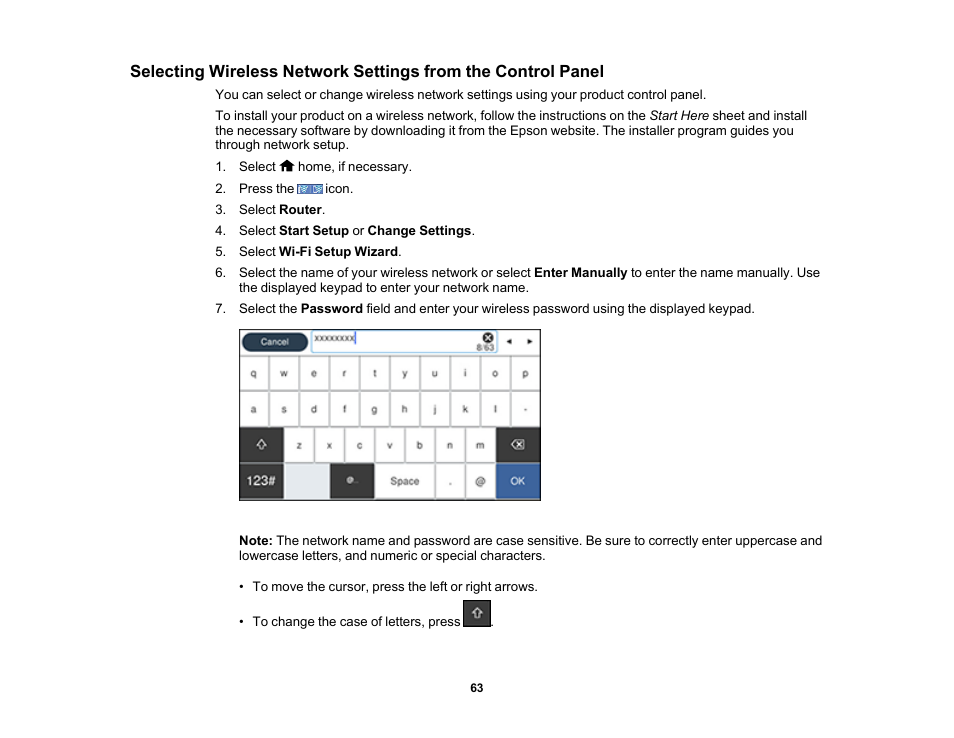 Epson ES-580W Wireless Duplex Document Scanner User Manual | Page 63 / 183