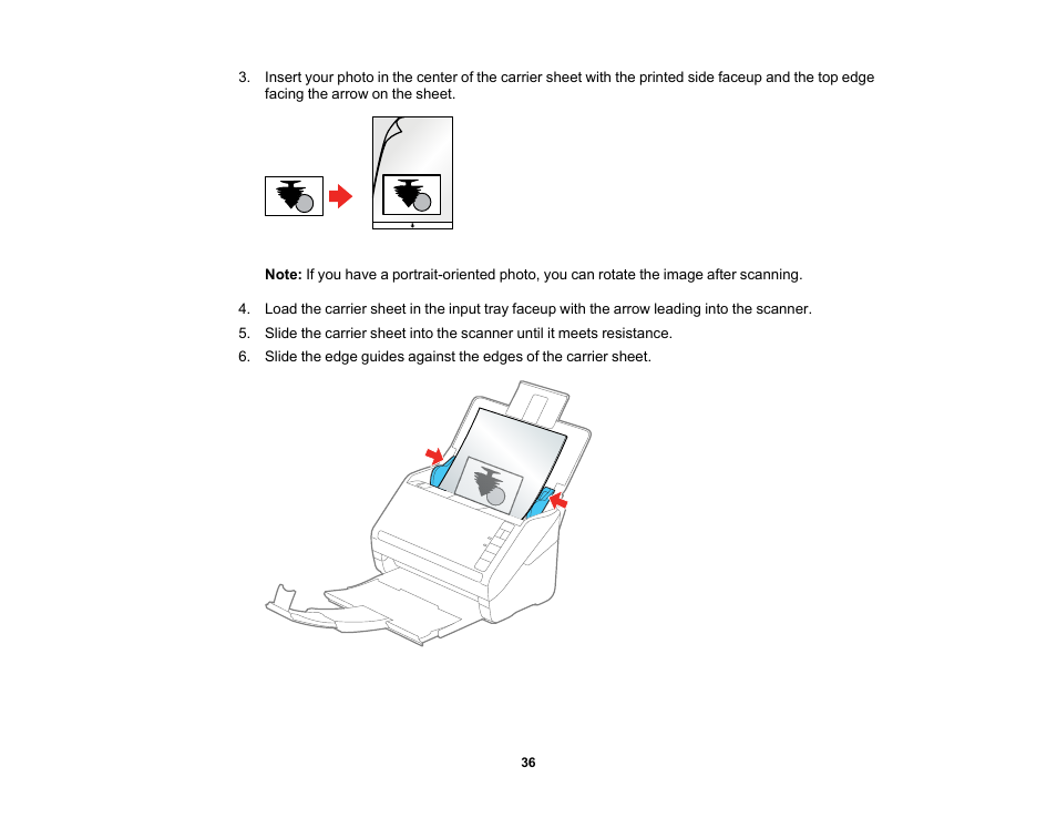 Epson FastFoto FF-680W Photo Scanner User Manual | Page 36 / 120