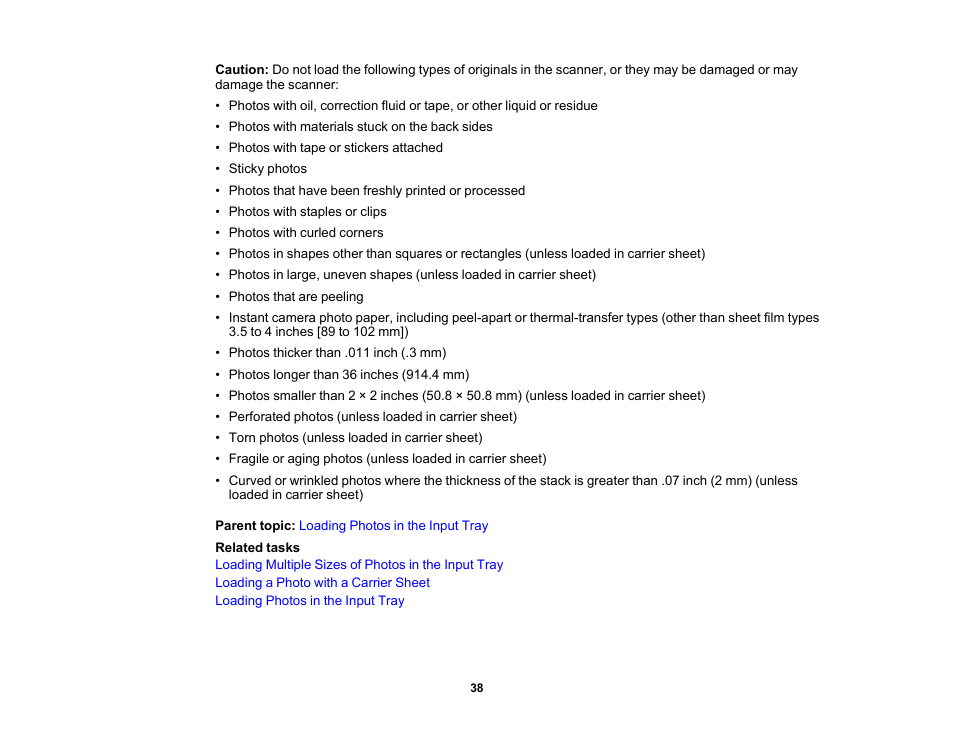 Epson FastFoto FF-680W Photo Scanner User Manual | Page 38 / 120