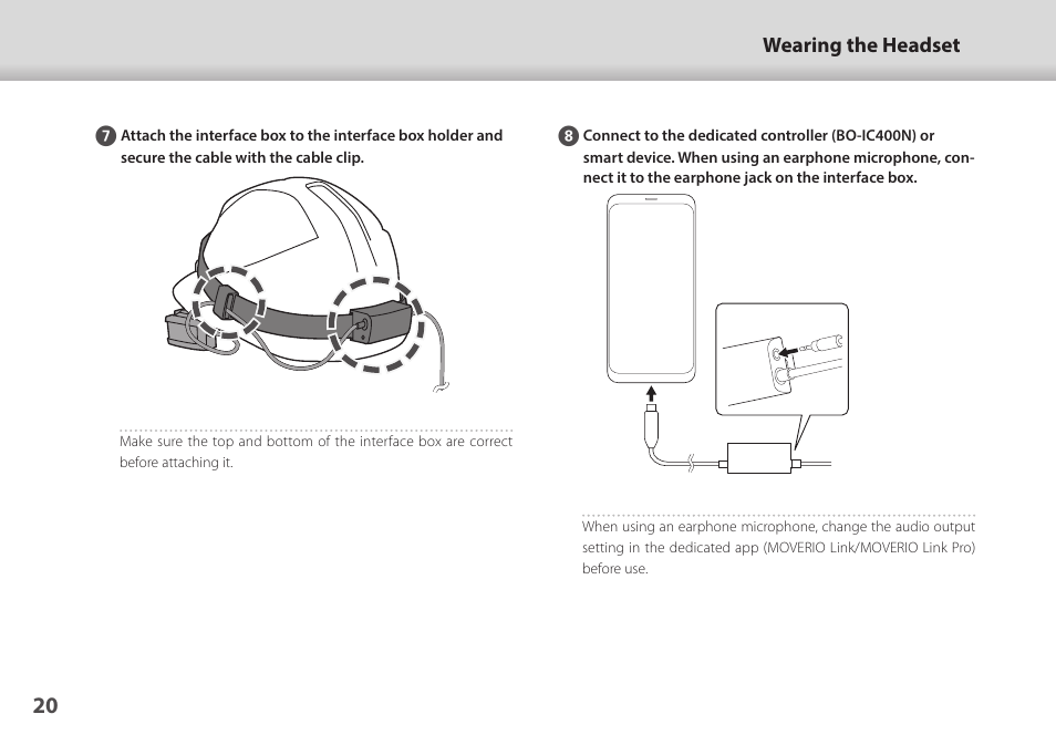 Epson Moverio BT-45CS AR Smart Glasses with Intelligent Controller User Manual | Page 20 / 39